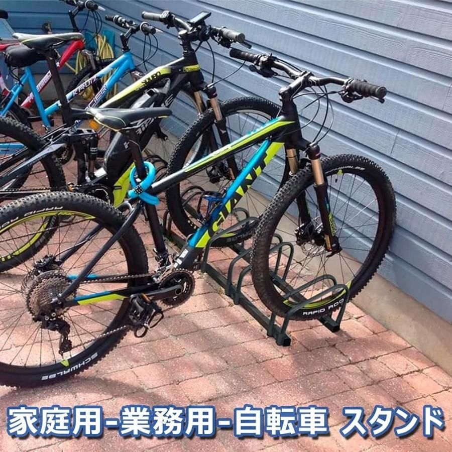 自転車 スタンド 倒れない 3 6台置き サイクルスタンド 自転車置き場 屋外 自転車ラック キックスタンド 自動二輪 縦置き 掛置き 駐輪スタ