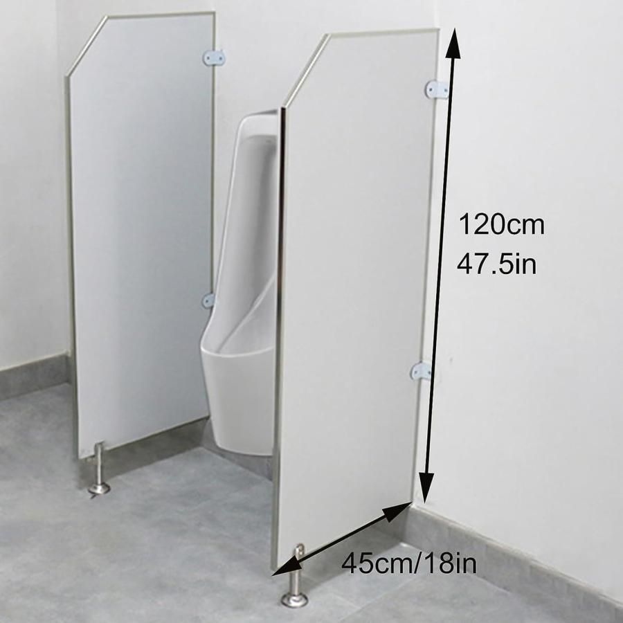 小便器スクリーン トイレパーティション 男性用小便器プライバシースクリーン 壁掛け小便器パーティションエクステンダー 公共の場所用