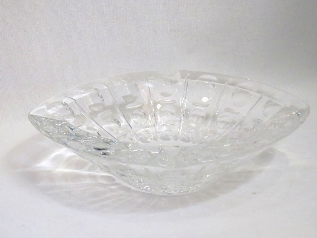 227422 Baccarat バカラ 廃盤 EQUINOXE 箱なし エキノックス クリスタル アッシュトレイ 透明