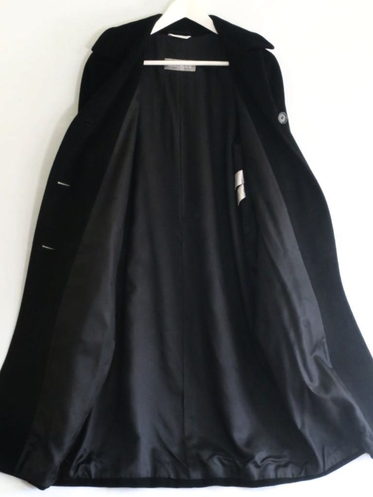 223068】MAX MARA マックスマーラ 厚手 ウール オーバーコート ロング