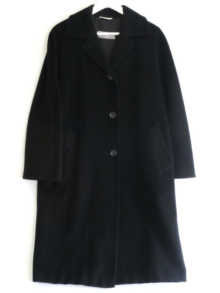 223068】MAX MARA マックスマーラ 厚手 ウール オーバーコート ロング