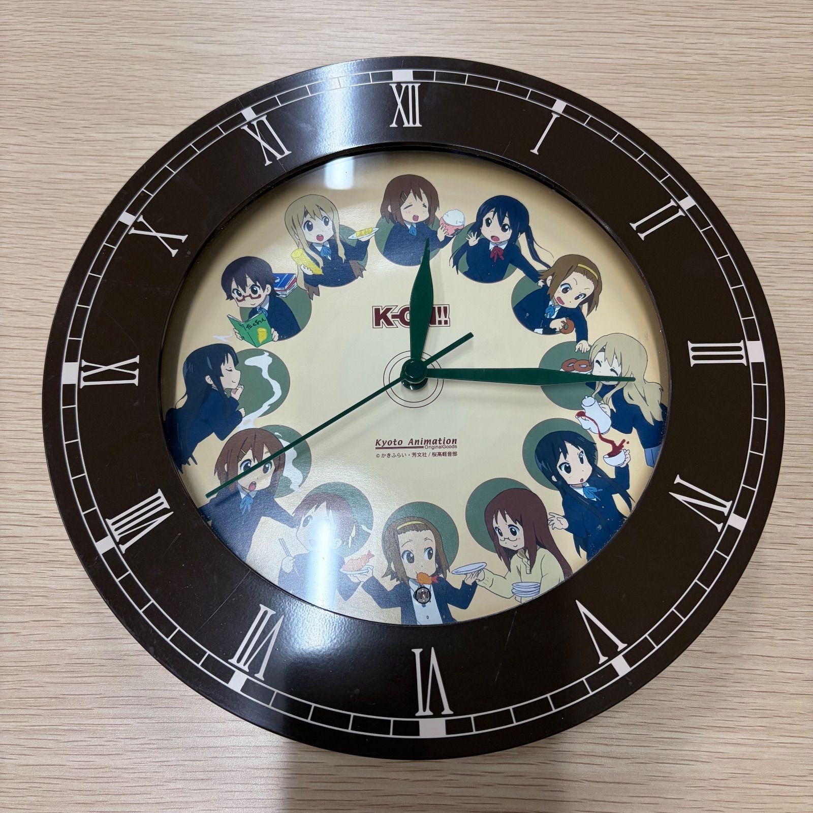 けいおん！ Voice clock インテリア小物 けいおん ボイスクロック 壁掛け音声クロック 時計