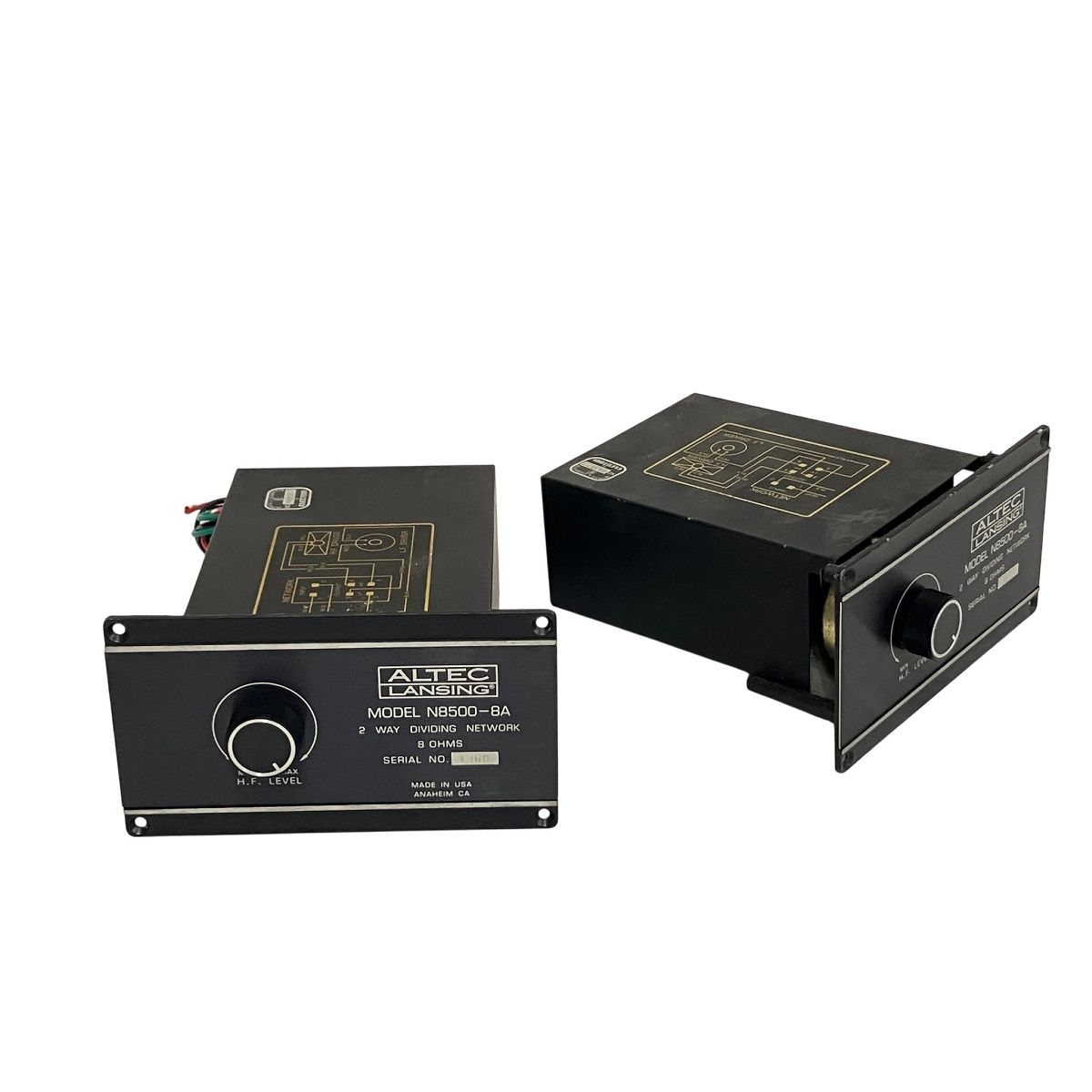 ALTEC LANSING アルテック MODEL N8500-8A ネットワーク クロスオーバー 8Ω 8.5kHz ペア ヴィンテージ オーディオ O10260963