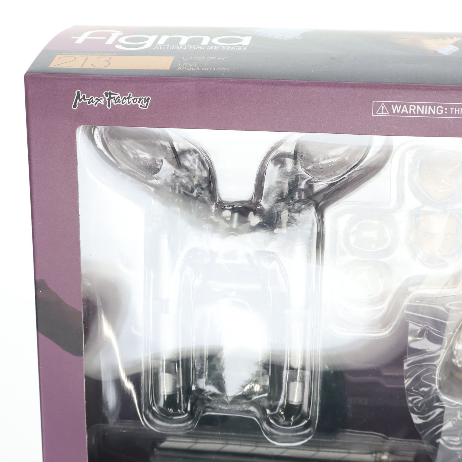 figma(フィグマ) 213 リヴァイ 進撃の巨人 完成品 可動フィギュア