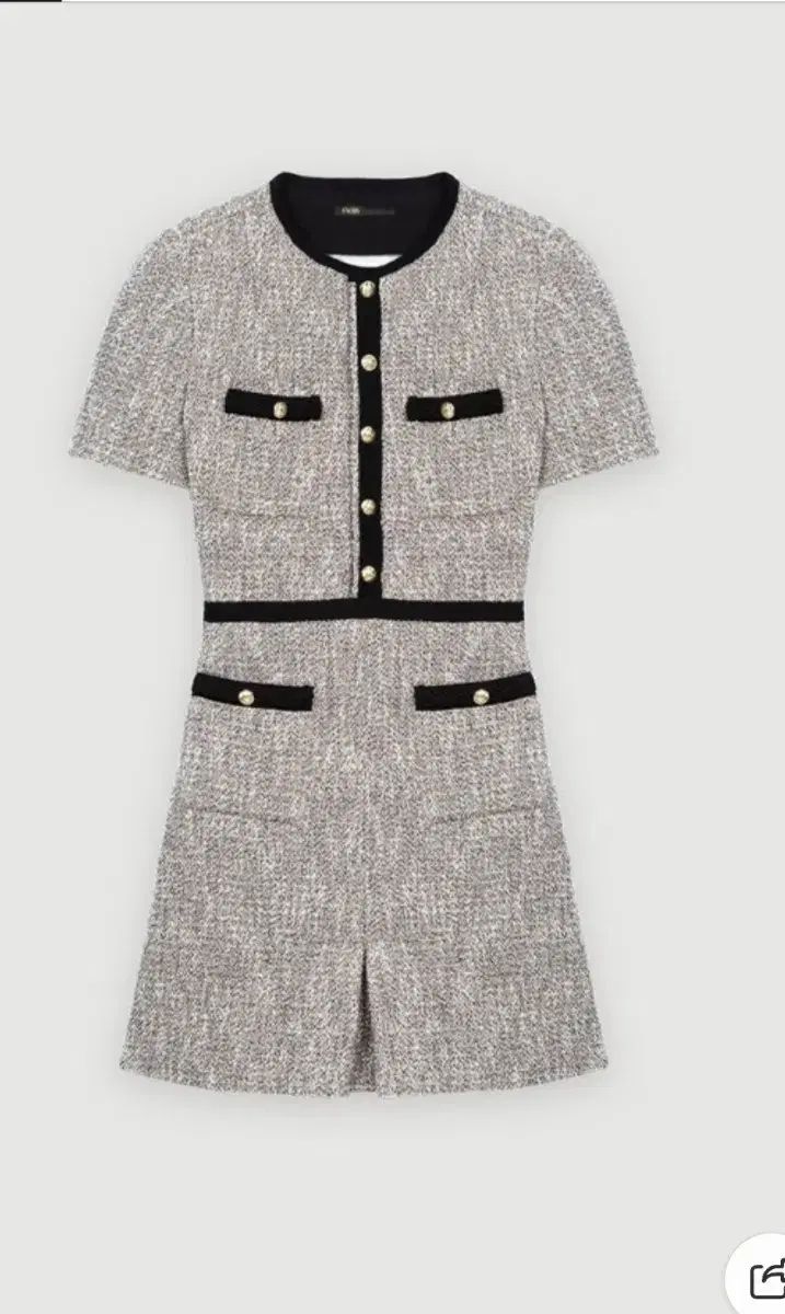 マージュ ツイード ミニ ONE PIECE 55