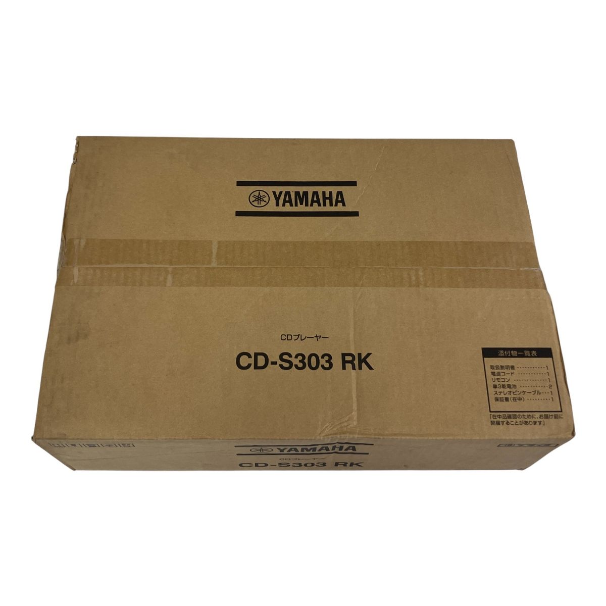 YAMAHA ヤマハ CD-S303 RK CDプレーヤー ラックマウント対応 音響機材 T10617721 WWW_SMP1DAWEKUDUS_SCH_ID