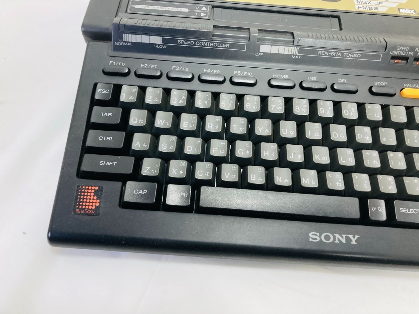 SONY MSX2 HB-F1XDmk2 通電確認済 ジャンク品 ジャンク)SONY MSX2 HB-F1 XDJ [通電確認のみ] - メルカリ