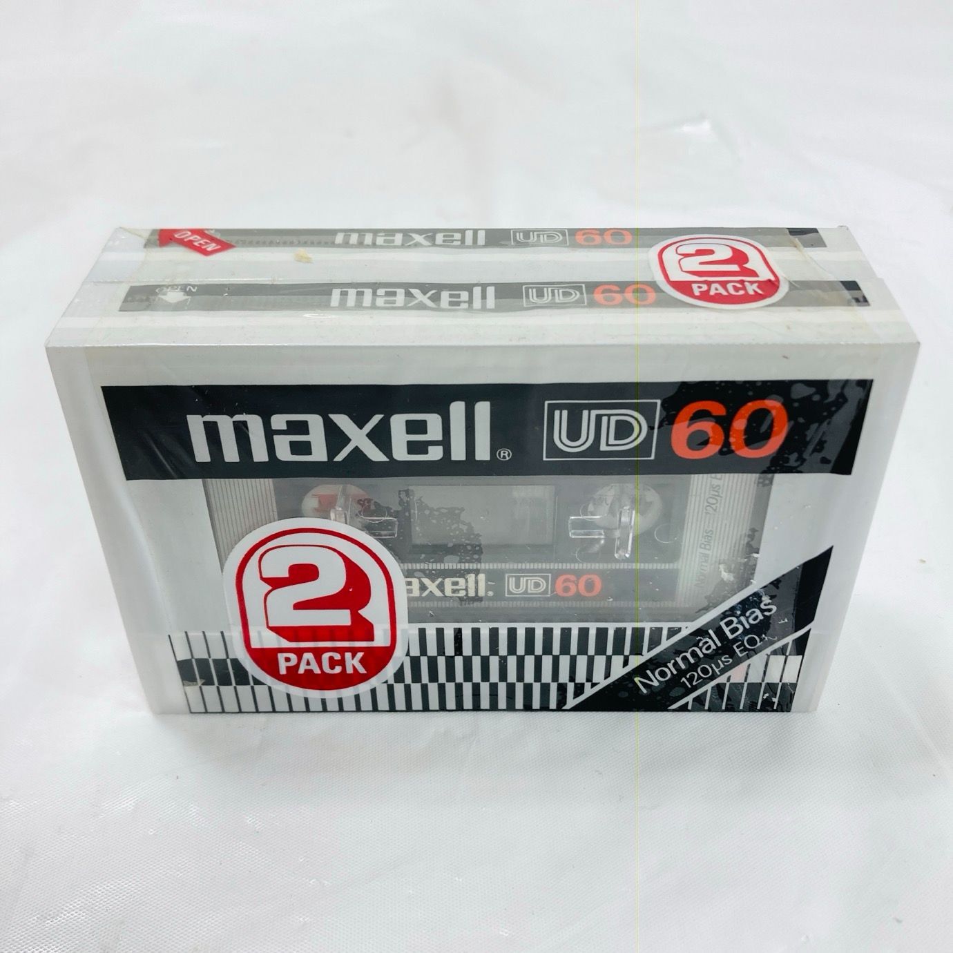 新品カセットテープ2本maxell L-UD60 未開封 maxell カセットテープ UD 60 2本セット - メルカリ