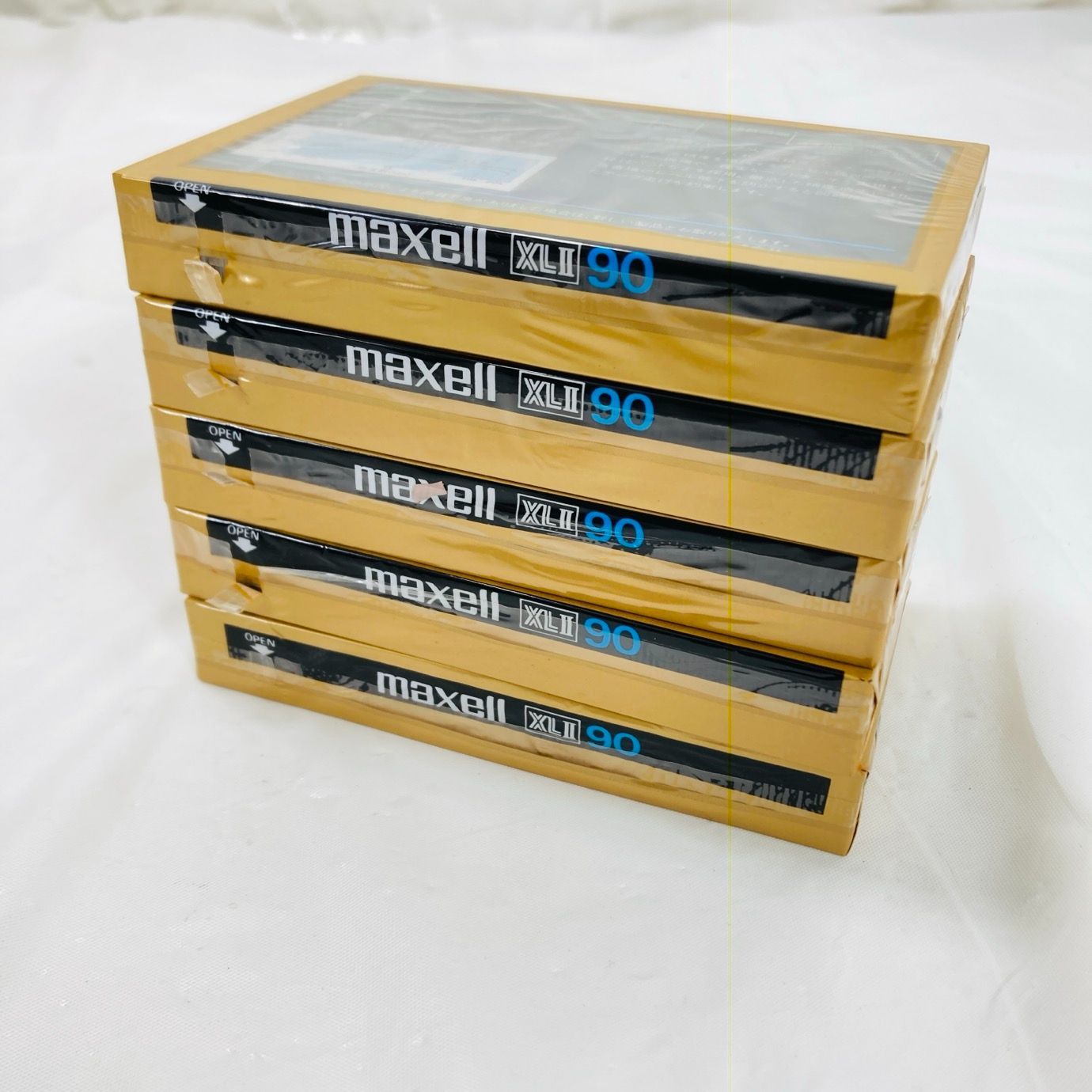 maxell カセットテープ XLII 90 5本セット