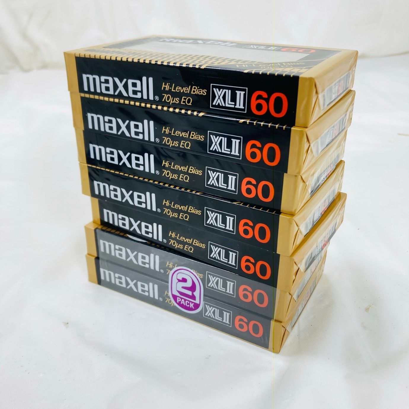 maxell カセットテープ XLII 60 7本セット