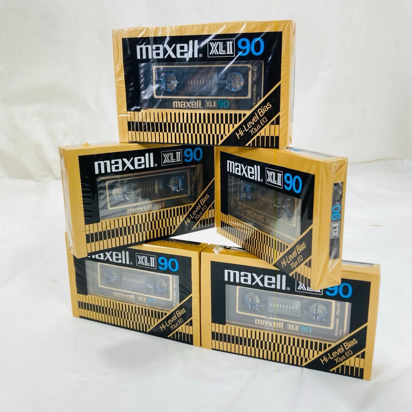 maxell カセットテープ XLII 90 5本セット