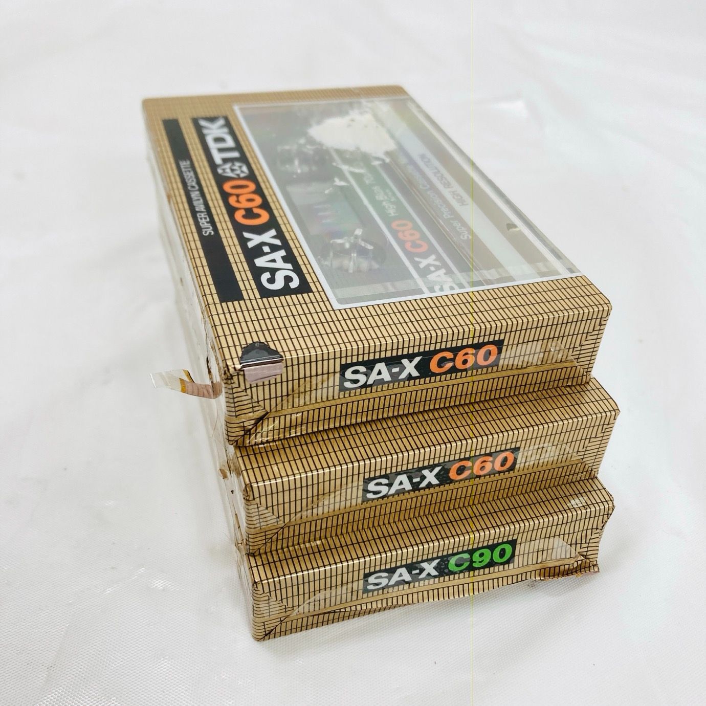 TDK SA-X C60 C90 カセットテープ 3本セット