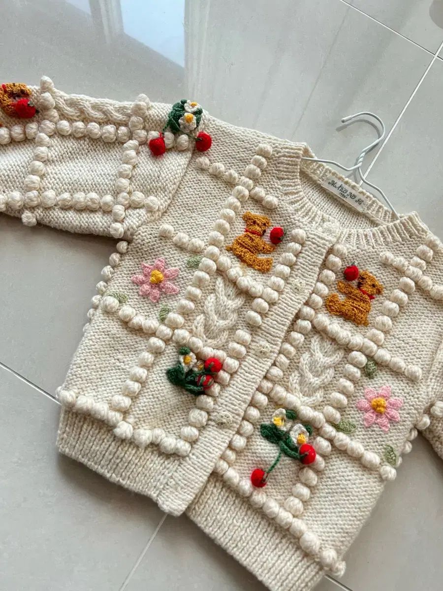 ユア ヴィンテージ カーディガン アプリケ