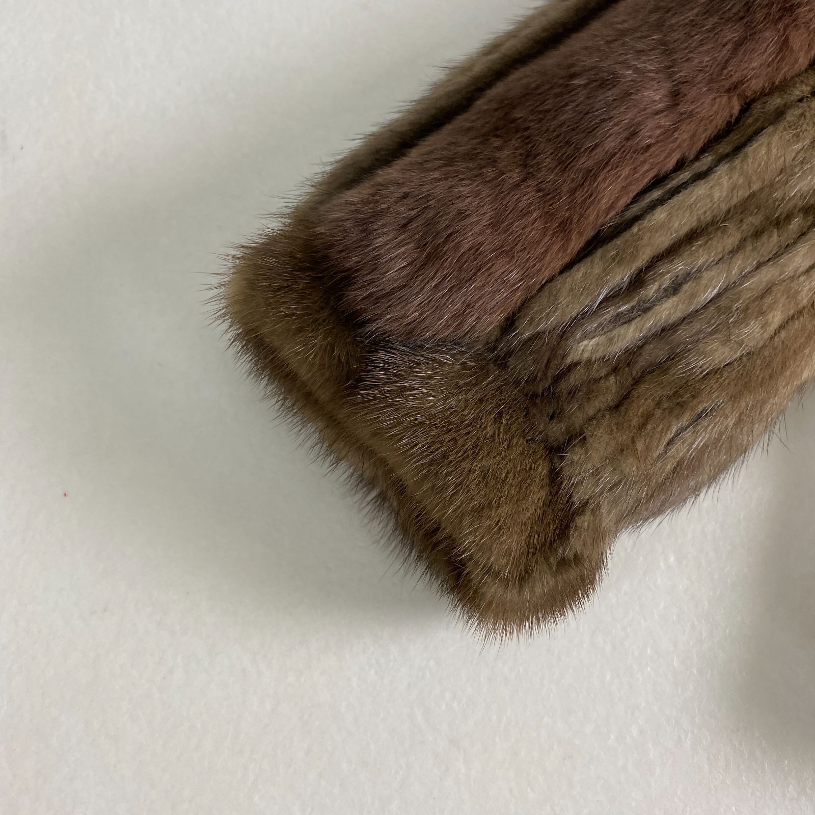 美品 ファーコート SAGA MINK 希少デザイン ブラウン L相当 - メルカリ