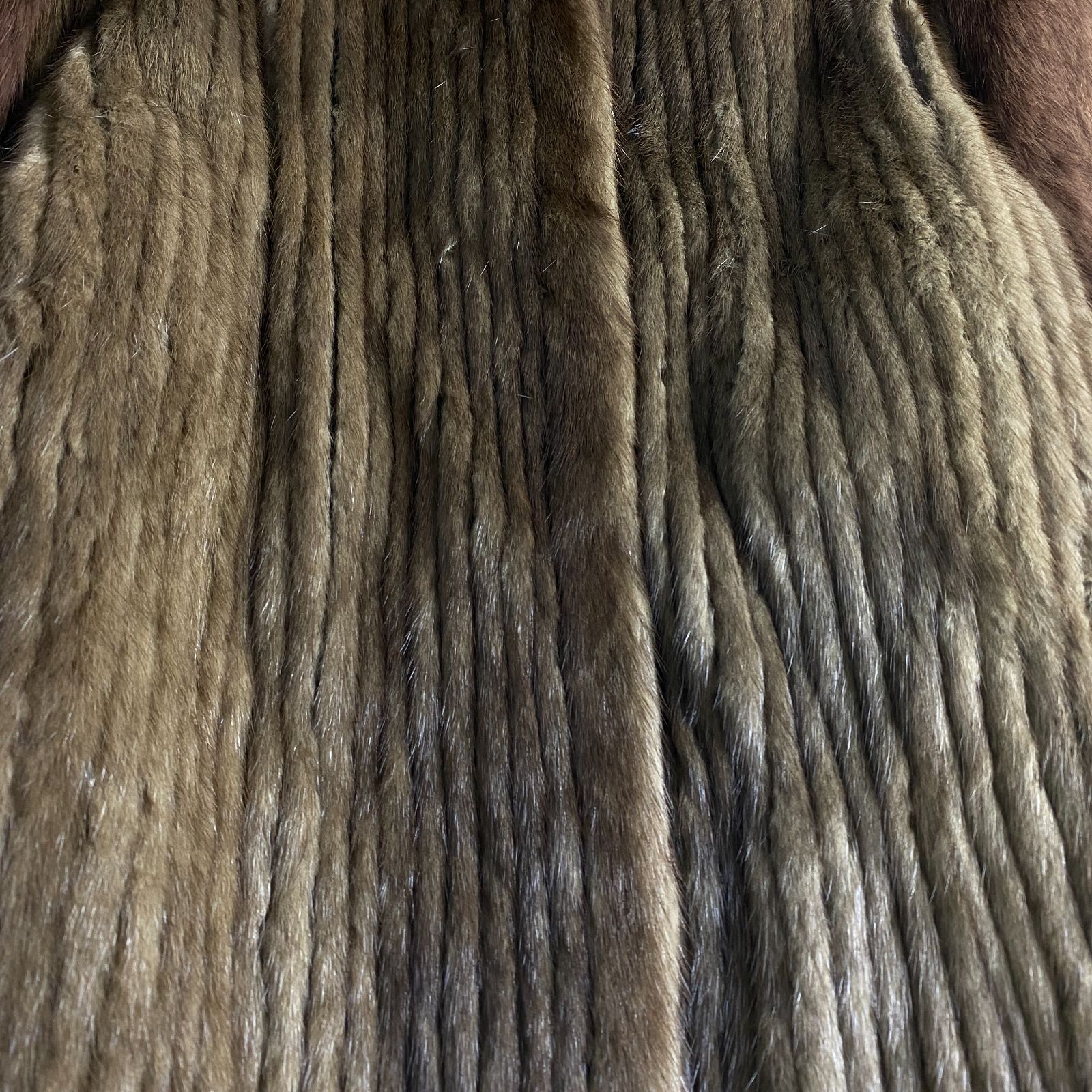 美品 ファーコート SAGA MINK 希少デザイン ブラウン L相当 - メルカリ