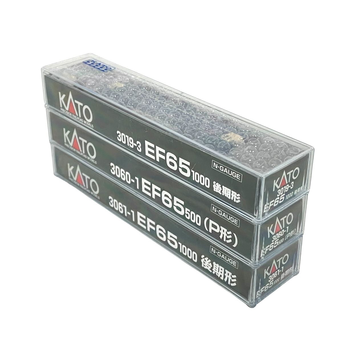 KATO 3019-3 3060-1 3061-1 EF 65 500 P形 1000 後期形 3両セット カトー 鉄道模型 Nゲージ 良好