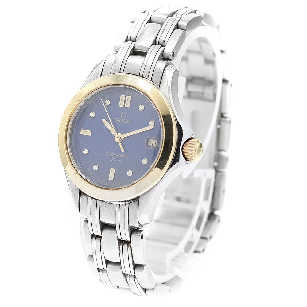 オメガ OMEGA 2371.81 シーマスター120 デイト クォーツ レディース_920330