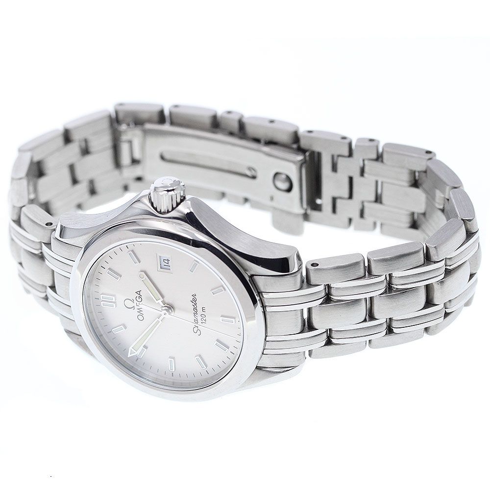 オメガ OMEGA シーマスター120 デイト クォーツ レディース _920427