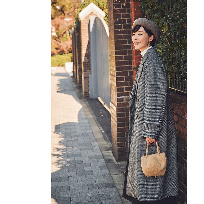 YOKOI BERET ベレーポーチ よこい yo-p001 ベレー ポーチ ミニトート 秋 冬 ウール メンズ レディース クリスマス 人気 国産 GINKGOPHARMACY_COM