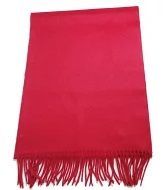 Jhonstons of Elgin ジョンストンズオブエルガン カシミア サイズ 190 cmX 35 cm スコットランド製 lassic Red クラシックレッド ユニセックス 並行輸入品