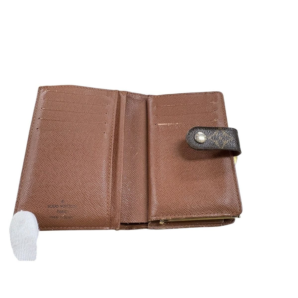 LOUIS VUITTON ルイヴィトン モノグラム ヴィエノワ M61663 がま口財布