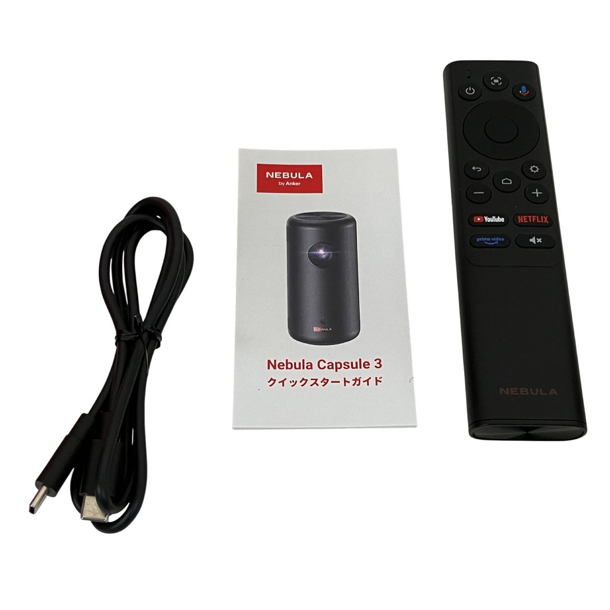 Anker NEBULA Capsule 3 モバイルプロジェクター 家電 良好 T10573436