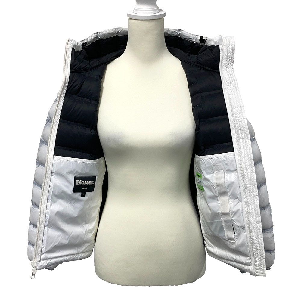  Blauer.USA Kids ブラウアー キッズ 007284 100 ブルゾン ジャケット アウター 大人もOK ダウンコート 中綿コート コート