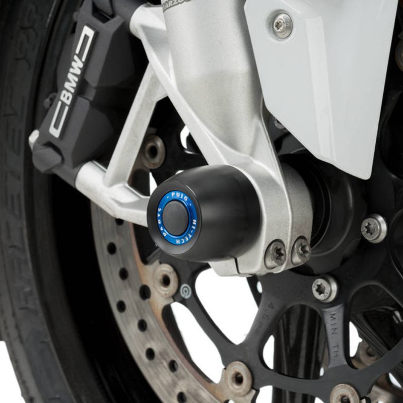 Puig 20102N PHB19 FRONT AXLE SLIDER BMW S1000R (14-24) S1000RR (09-24)S1000 XR (20-25)M1000 XR (24-25)プーチ スライダー パッド
