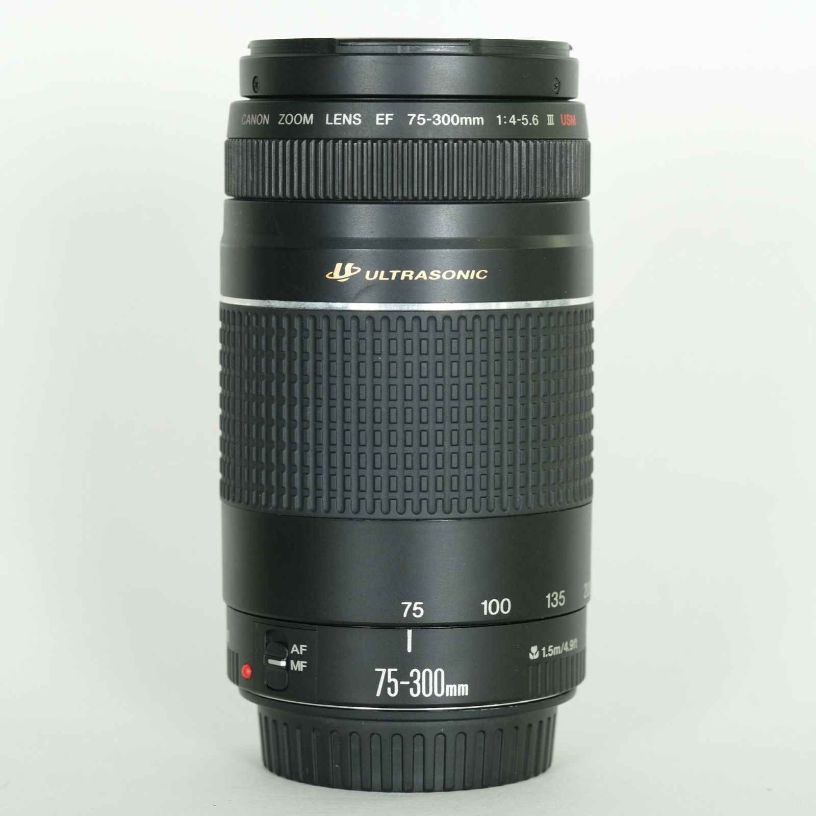 並品 フード フィルター付 Canon EF75-300mm F4-5.6 III USM Canon EFマウント