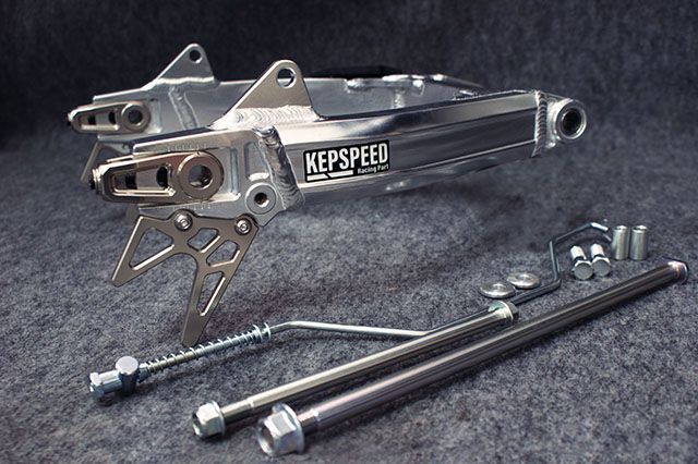 新商品 モンキー用 7 0 J対応 ワイドスイングアーム スタビなし SWGF 6 cm