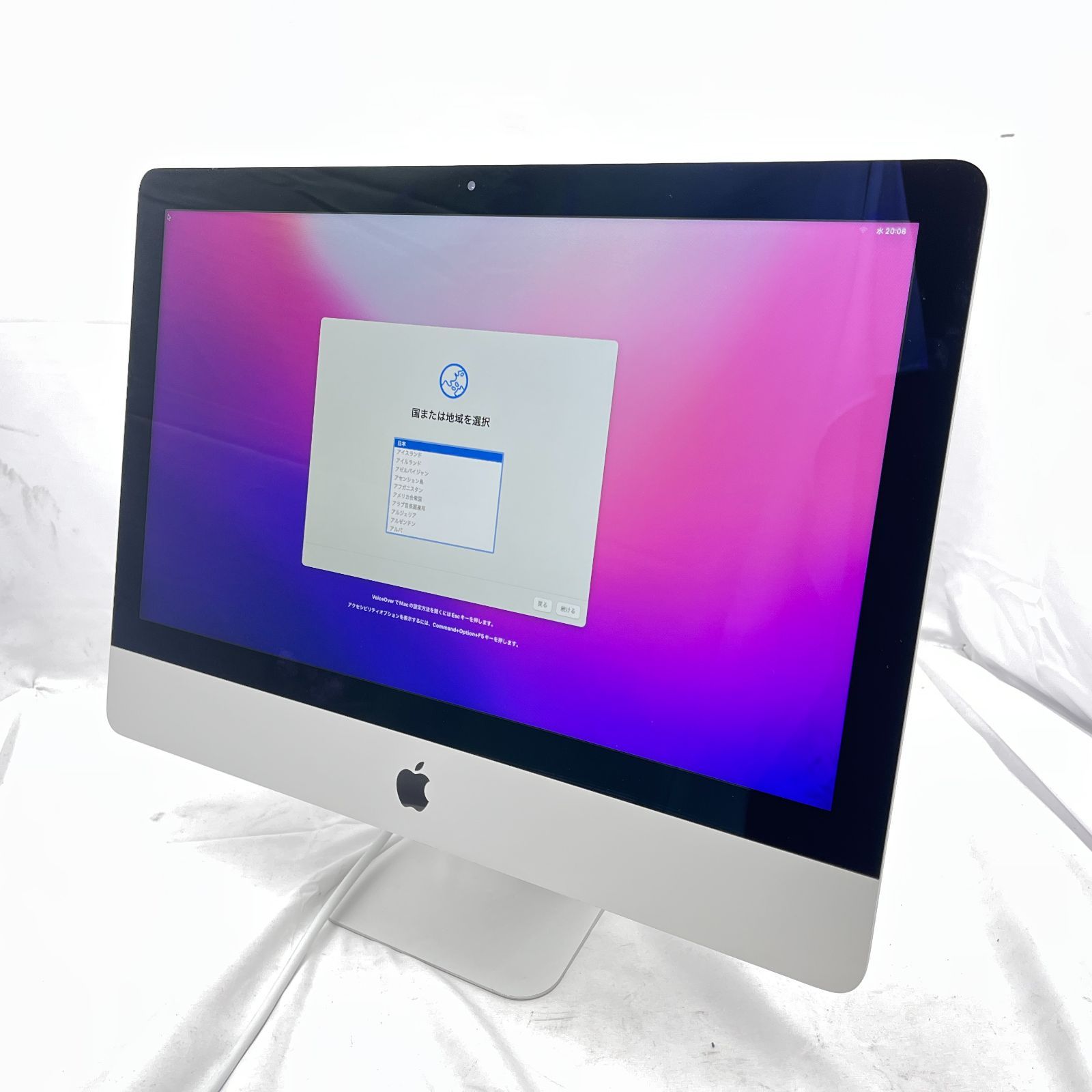 み Apple iMac 21.5-inch Late 2015 A 1418 Core i 5 5250 U 8 GB HDD 1 TB macOS Monterey RM 638