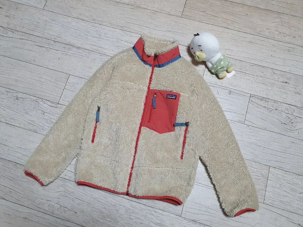 Sコンディション patagonia キッズ レトロ ジャケット L 11 12歳
