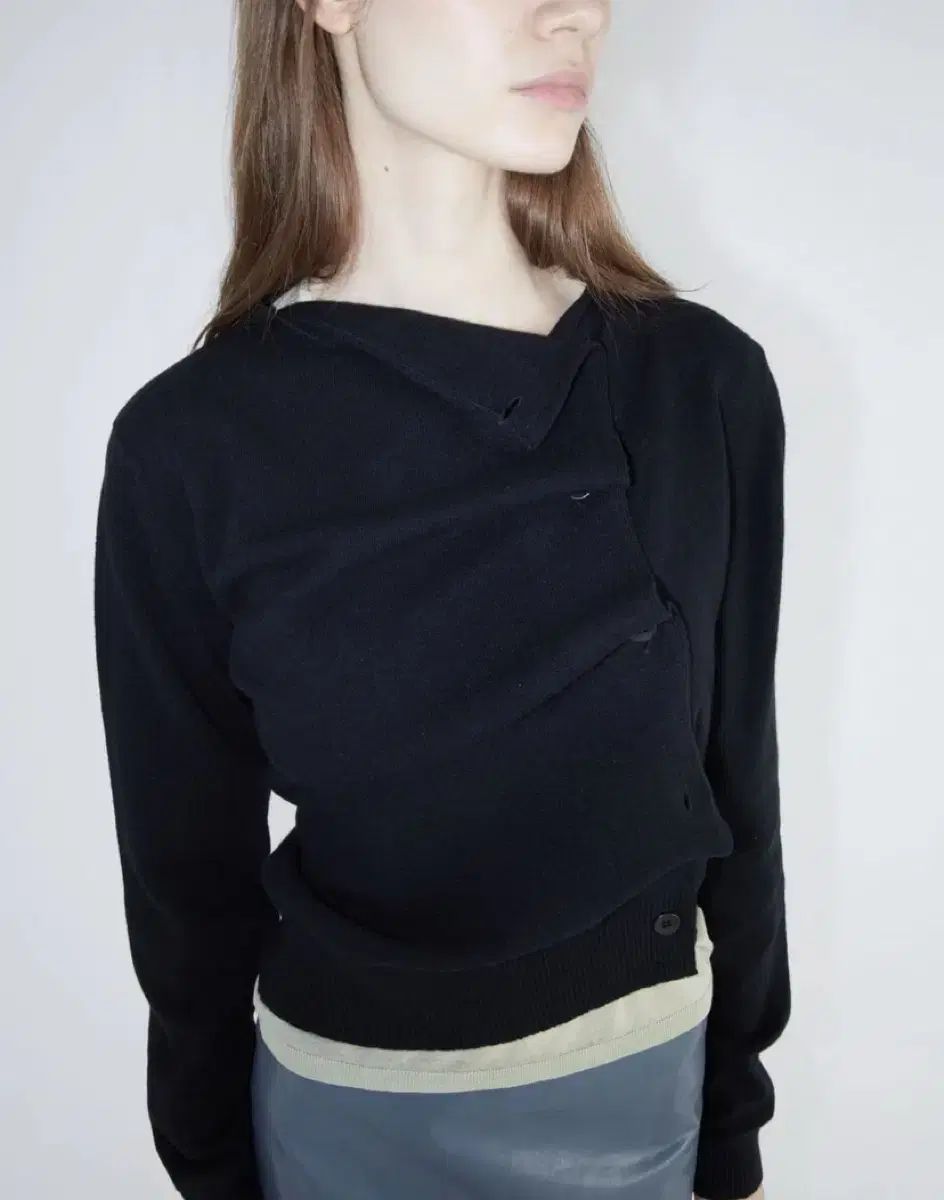 M パロマ ウール Donalti カーディガン ブラック