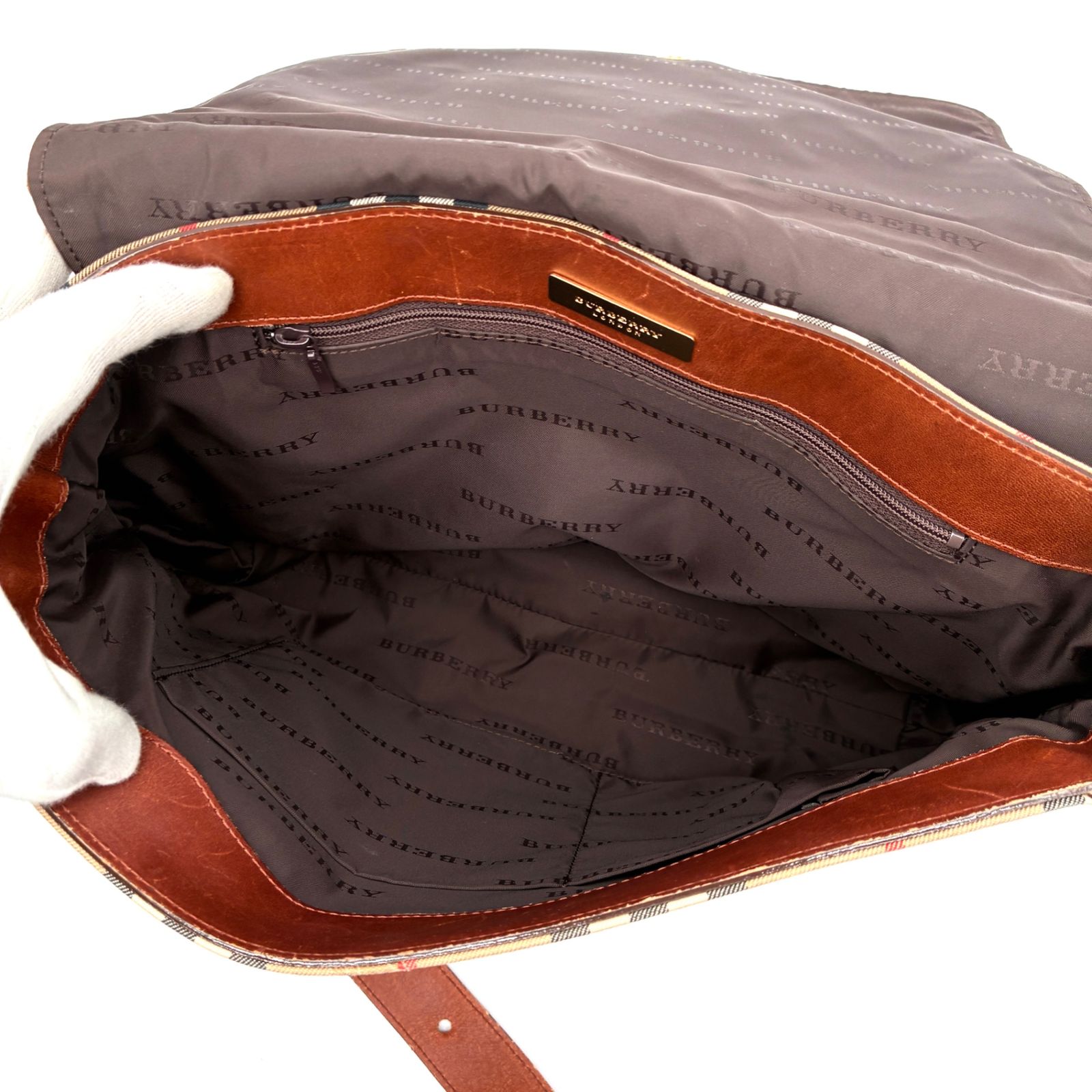 ブラウン レザー