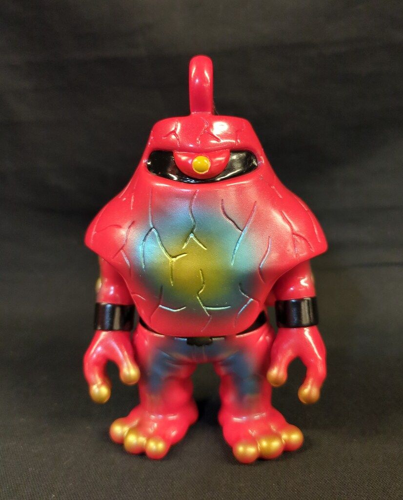 リアルヘッド ジンジャーR ソフビ フィギュア 黄 ミュータントゾーン