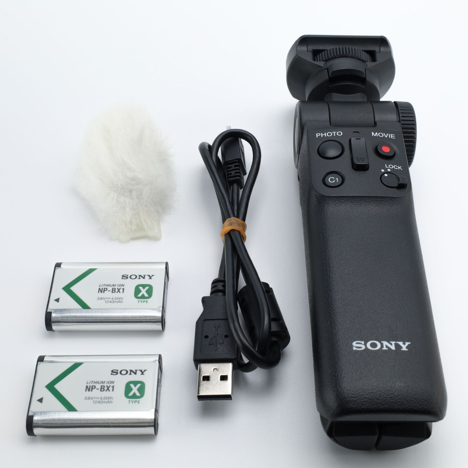 SONY（ソニー） VLOGCAM ZV-1G シューティンググリップキット ホワイト