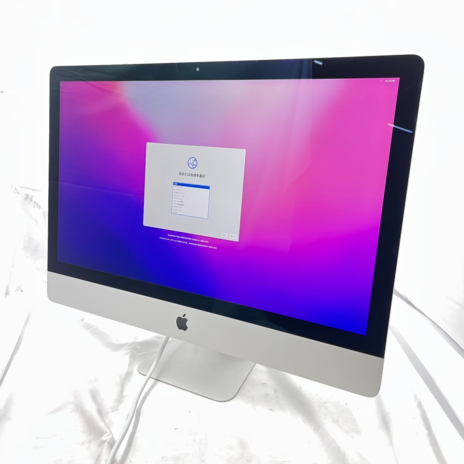 み Apple iMac Retina 5 K 27-inch Late 2015 A 1419 Core i 6500 16 GB HDD 1 TB macOS Monterey RM 640