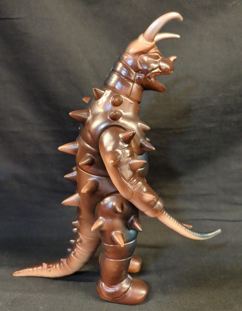 肌色成型 茶塗装