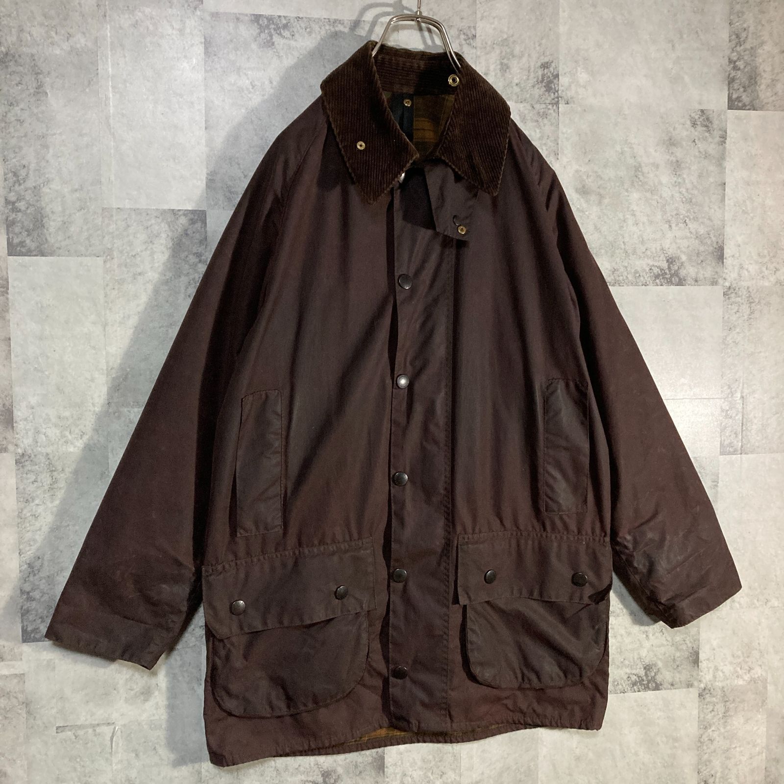 英国製 90's Barbour バブアー オイルドジャケット BEAUFORT ビュー