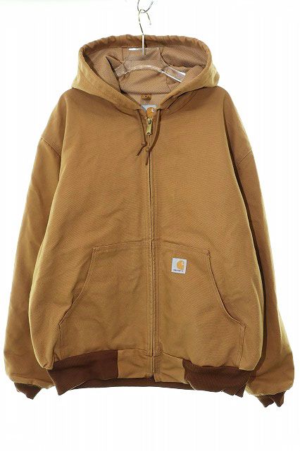 カーハート carhartt THERMAL LINED DUCK ACTIVE JACKET BROWN L J131