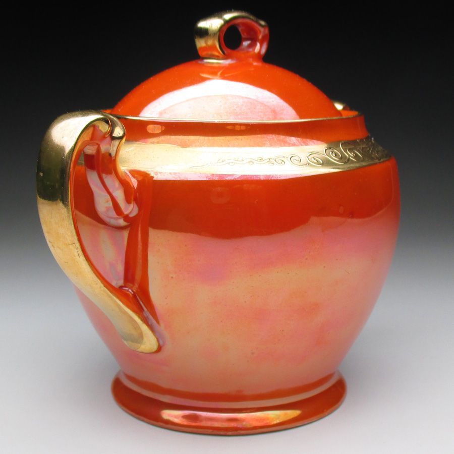 シュガーポット 蓋物