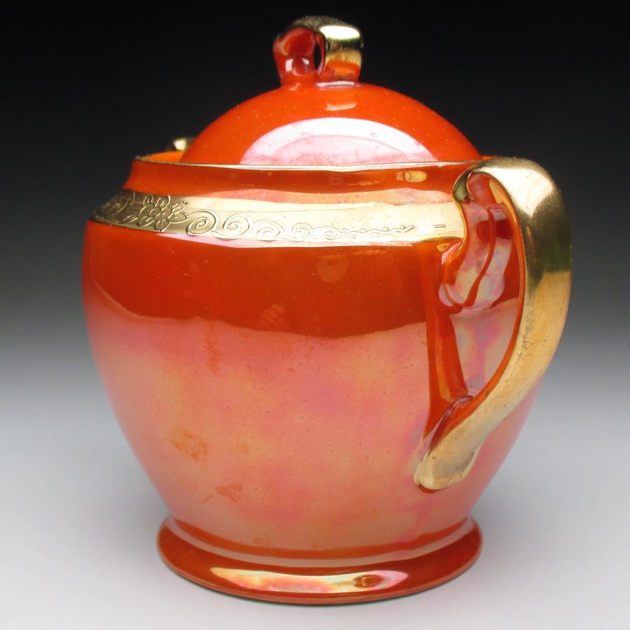 シュガーポット 蓋物