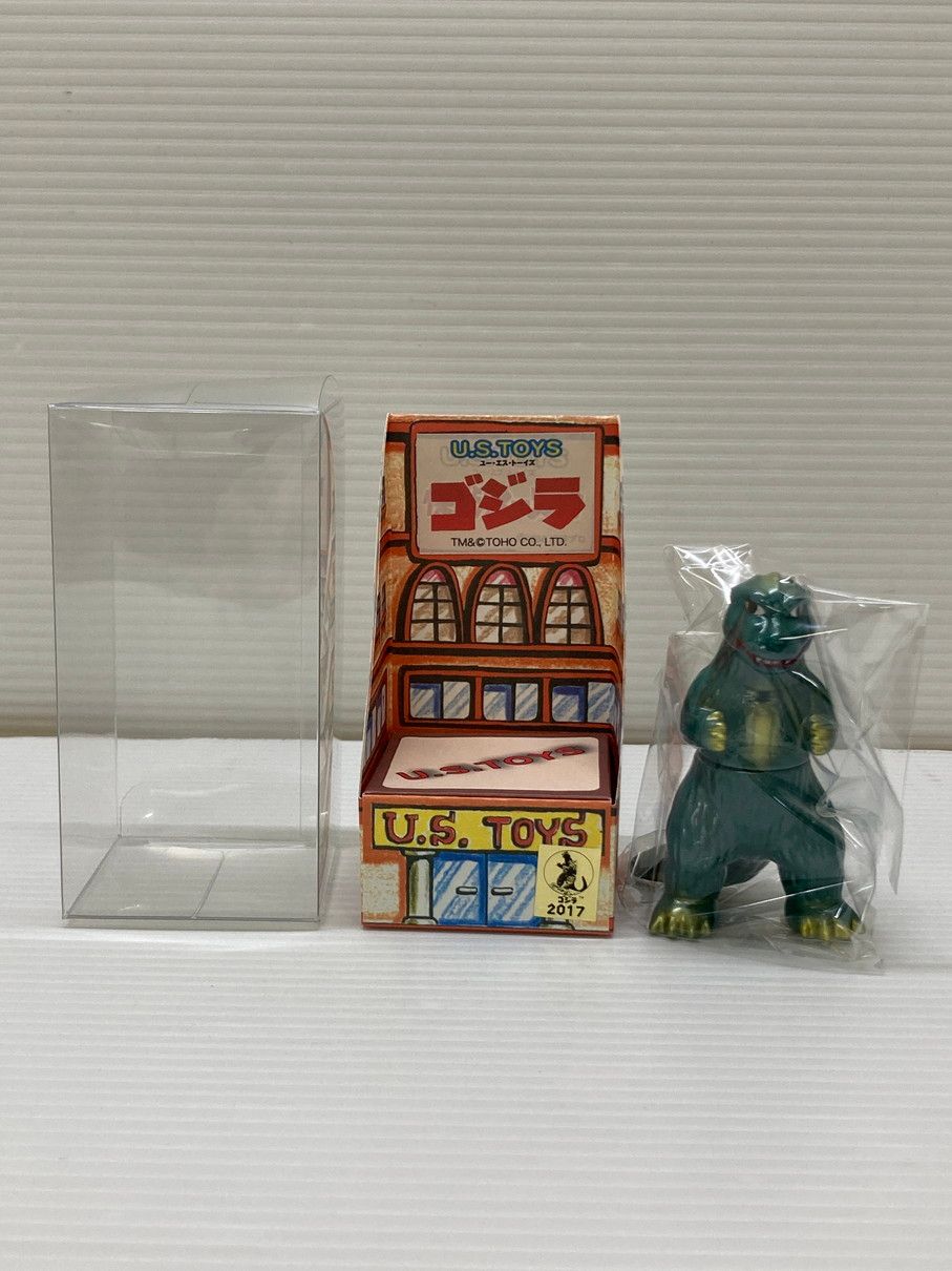 中古品】 U.S.TOYS ゴジラ ビル箱 ユーエス トイズ ゴジラ2017 