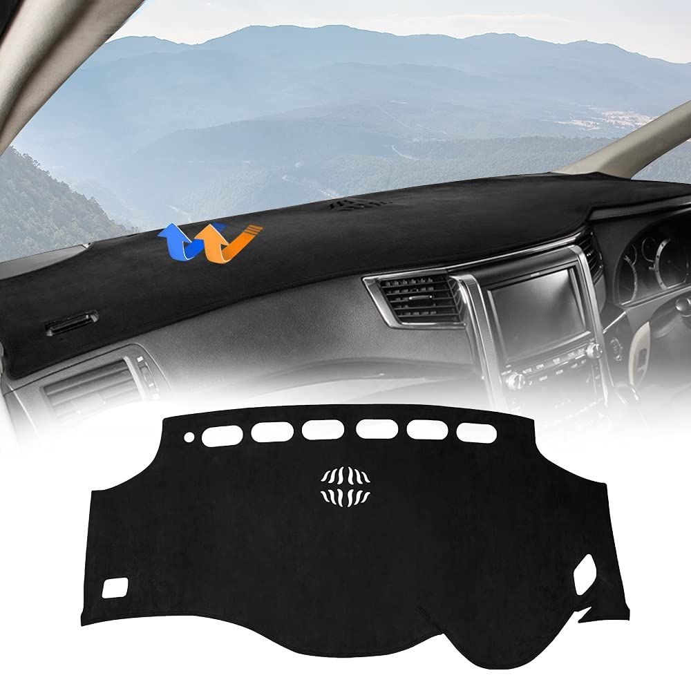 Cartist ヴェルファイア アルファード 20系 ダッシュボードマット ダッシュボードカバー 車内 VELLFIRE ALPHARD 20 前期 後期 2008-2015 車種専用 日焼け防止 ダッシュボード 保護マット フロントマット 内装パーツ インテ