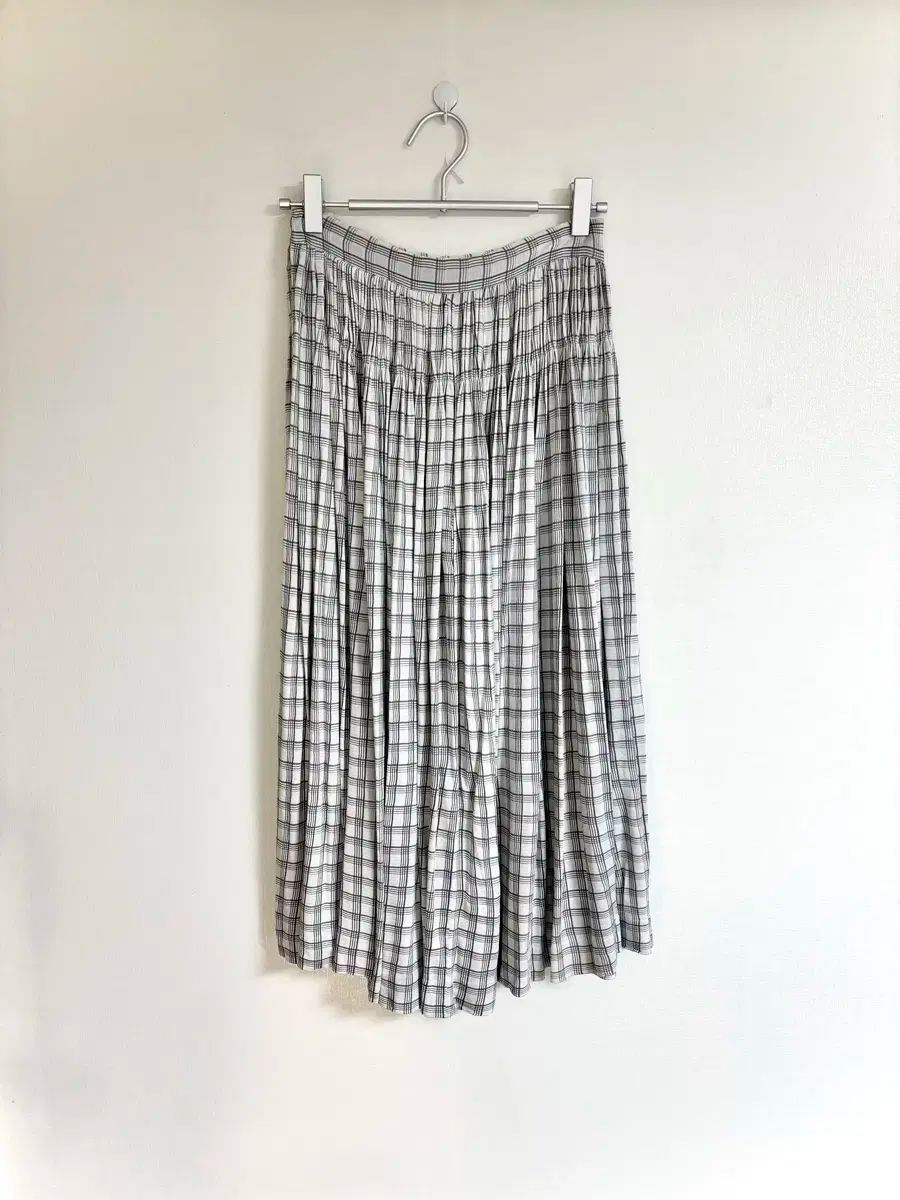 コム デ ギャルソン チェック プリーツ スカート