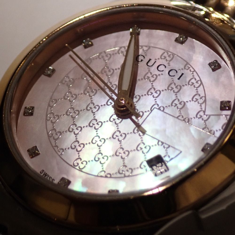 ピンク系文字盤 レディース