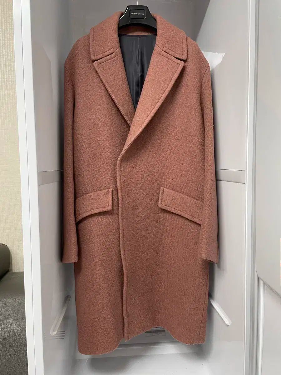 WOOYOUNGMI ウーヨンミ インディーピンク オーバーサイズ コート 48サイズ
