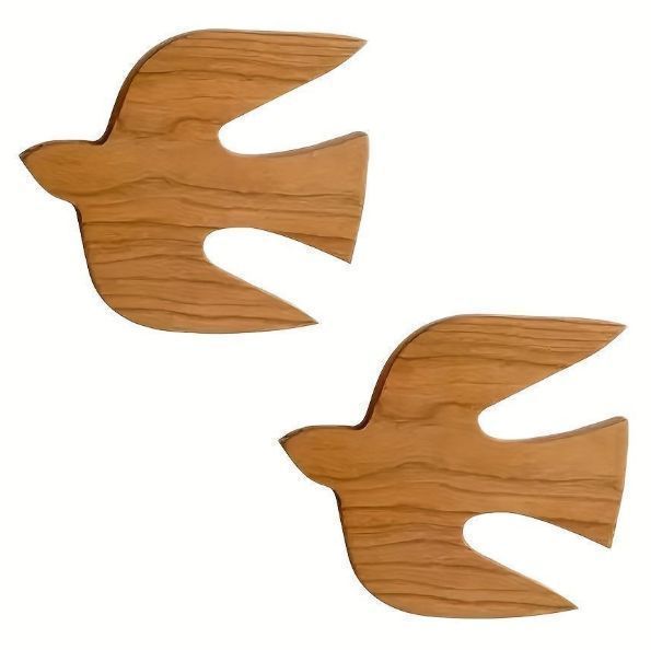 苔むす木工 オブジェ とり　鳥　壁掛け 苔むす木工 オブジェ とり 鳥 壁掛け 苔むす木工_共通2312 – Orné de