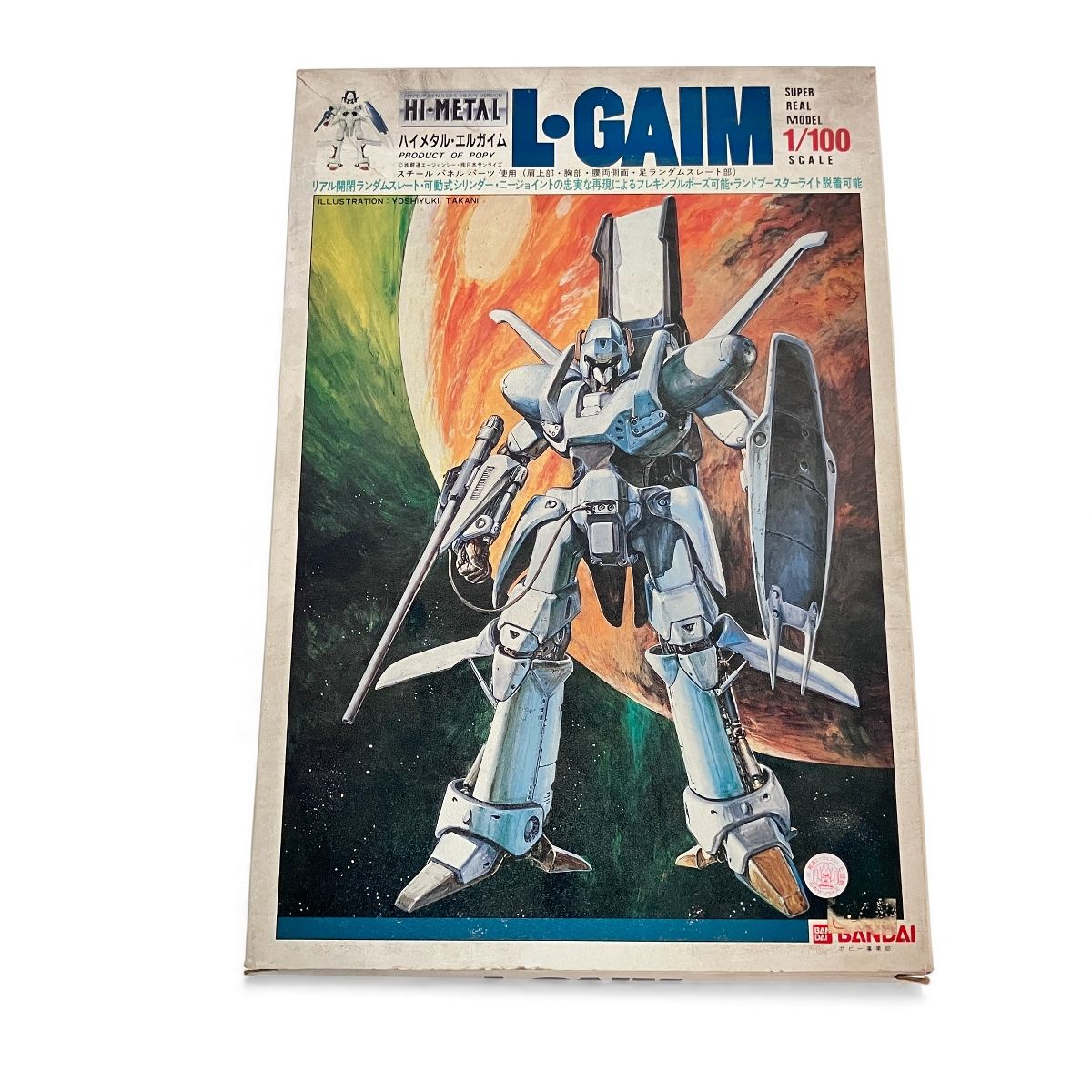 BANDAI 重戦機 エルガイム ハイメタル 1 100 フィギュア