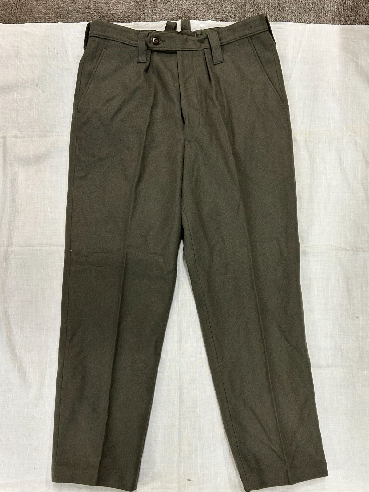 80’s 旧東ドイツ軍 NVA ウールトラウザー 実物 刻印